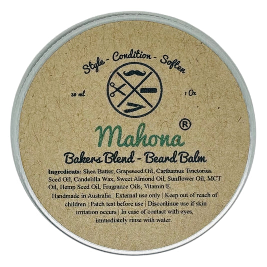 Mahona Bakers Blend Beard Balm 30ml