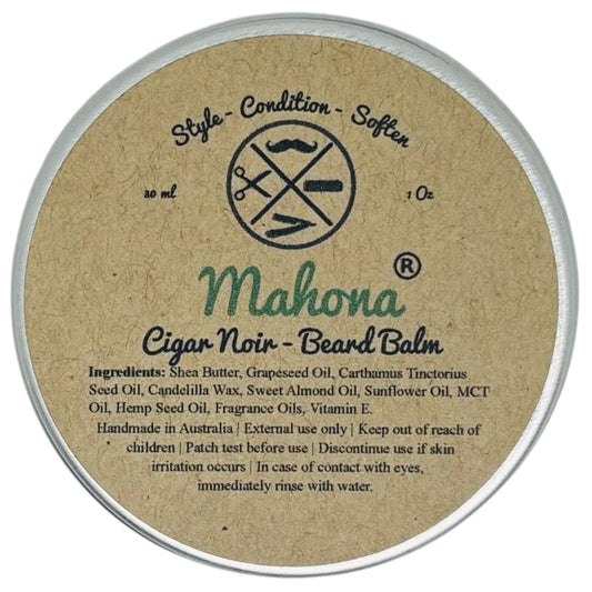 Mahona Cigar Noir Beard Balm 30ml