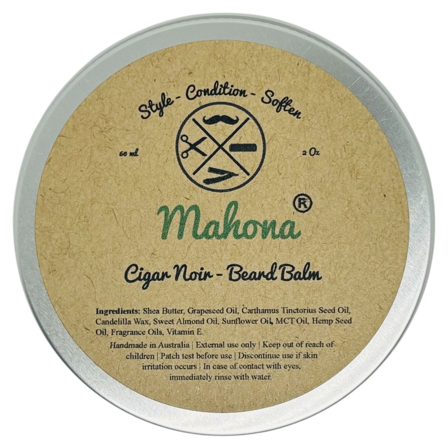 Mahona Cigar Noir Beard Balm 60ml