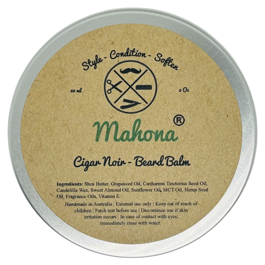 Mahona Cigar Noir Beard Balm 60ml