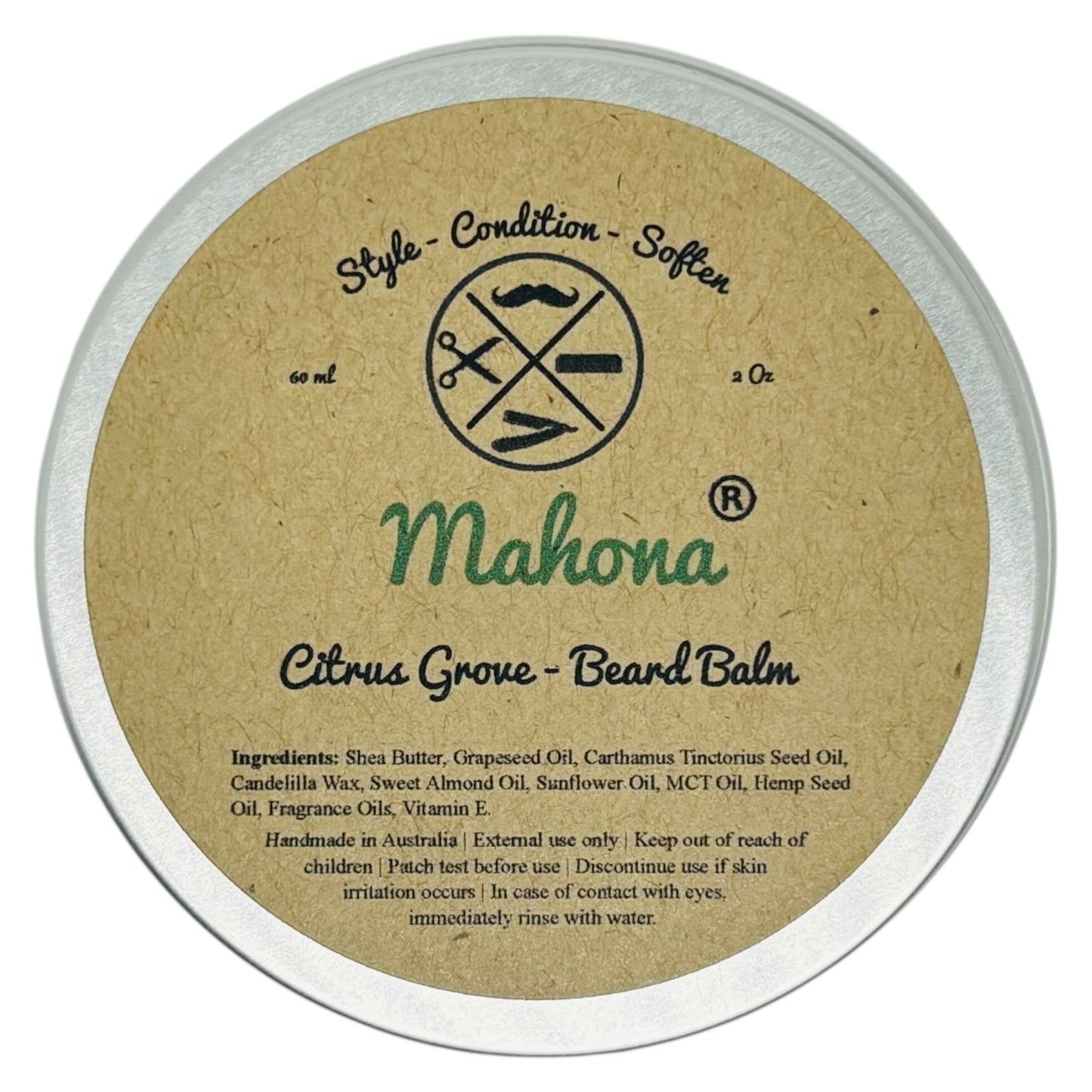 Mahona Citrus Grove Beard Balm 60ml