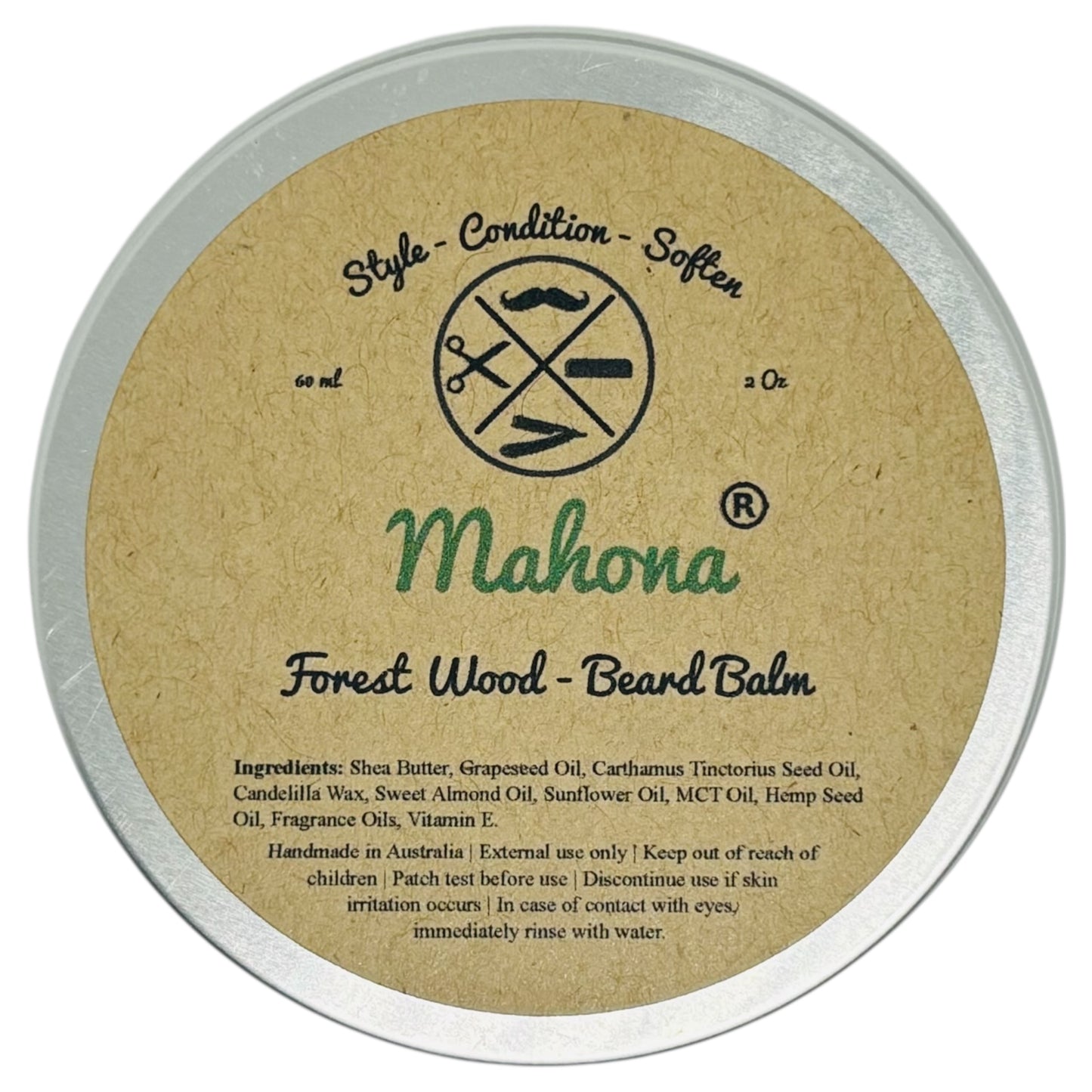Mahona Forest Wood Beard Balm 60ml